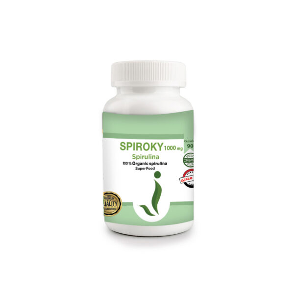 SPIROKY Pure Spirulina1000mg - 90 capsules